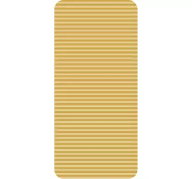 Iphone sticker gele gestreepte stijl - TenStickers