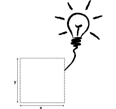 Gloeilamp Lichtschakelaar Sticker - TenStickers