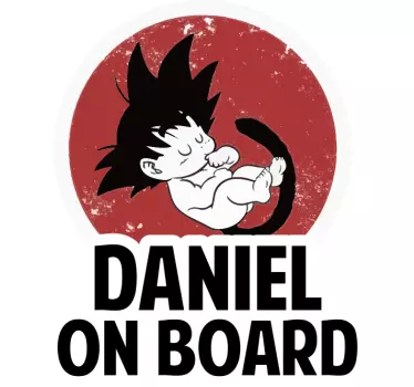 Baby aan boord sticker Ruimteschip ontwerp baby aan boord - TenStickers