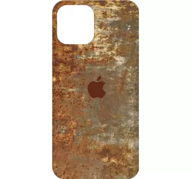 Iphone sticker rustieke textuur case - TenStickers