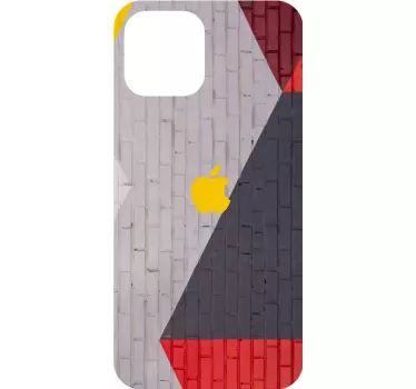 Iphone sticker geometrische kleurverdeling - TenStickers
