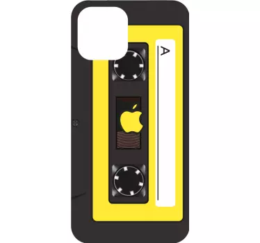 Cassette type stijl iPhone sticker - TenStickers