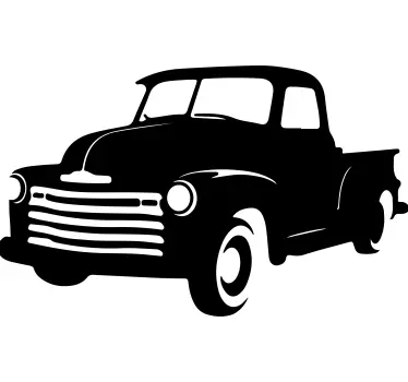 Auto sticker Klassieke amerikaanse pick-up truck - TenStickers