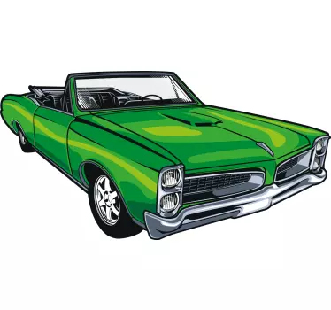 Auto sticker Inspirerende muscle auto - TenStickers