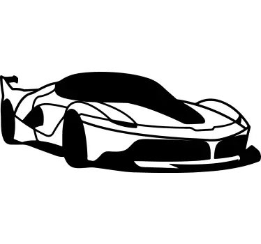 Stijlvol sportdesign auto sticker - TenStickers