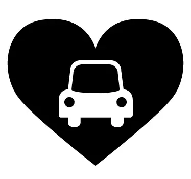Sticker auto hart - TenStickers