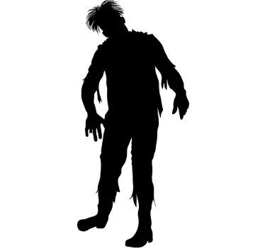 Zombie Muursticker - TenStickers