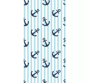 Nautisch ankerconcept iPhone sticker - TenStickers