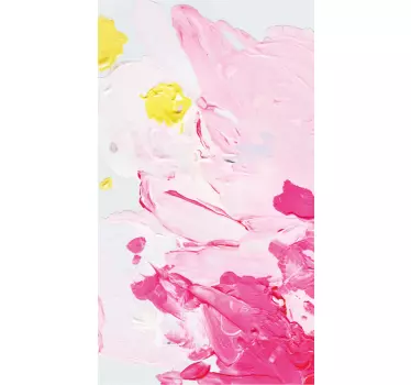 Roze marmeren werveling huawei sticker - TenStickers