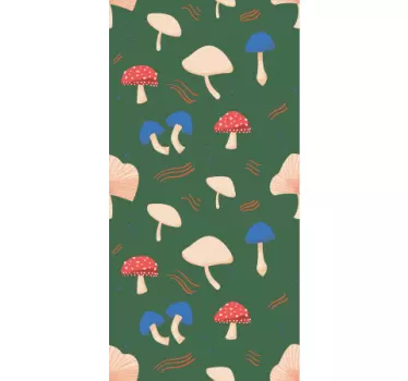 Paddenstoelmotieven huawei sticker - TenStickers
