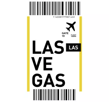 Instapkaart las vegas huawei sticker - TenStickers