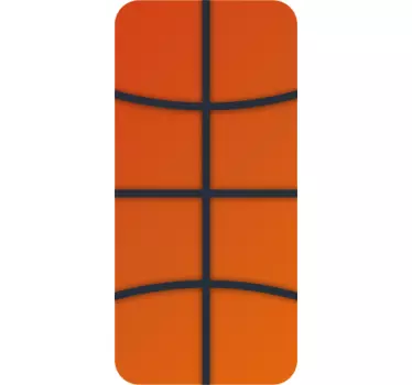 Basketbalpatroon iPhone sticker - TenStickers
