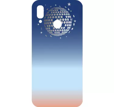 Huawei sticker geometrische discobal - TenStickers
