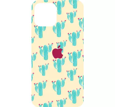 Cactuspatroon iPhone sticker - TenStickers