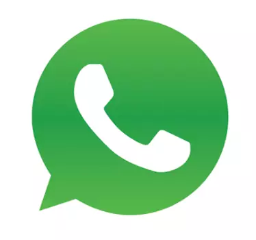 Whatsapp logo telefoon sticker - TenStickers