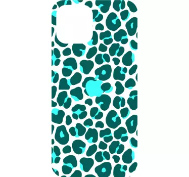Iphone sticker met luipaardmotief - TenStickers