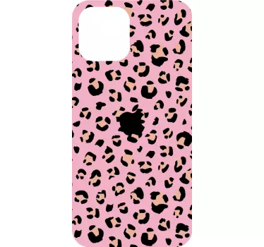 Luipaardvlekken dekking iPhone sticker - TenStickers