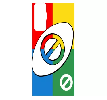 Huawei sticker kleurrijke kaarten graphic - TenStickers