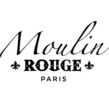 Sticker Moulin Rouge Parijs - TenStickers