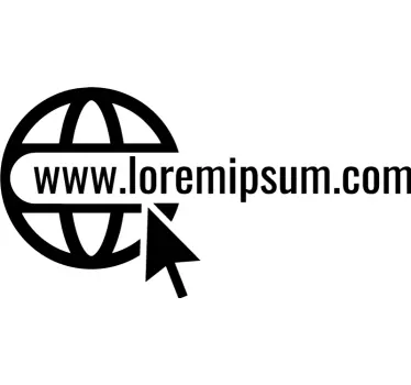 Website etalage sticker bedrijf - TenStickers