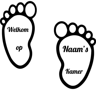 Babykamer Muursticker - TenStickers