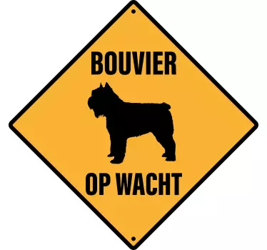 Boevier op wacht autosticker - TenStickers