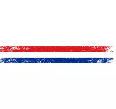Nederlandse vlag autosticker - TenStickers