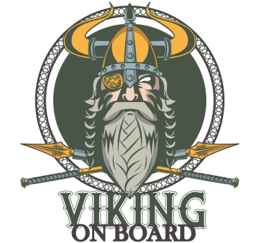 Viking aan boord auto bumper sticker - TenStickers