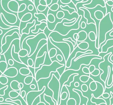 koffieplant Decoratie stickers - TenStickers