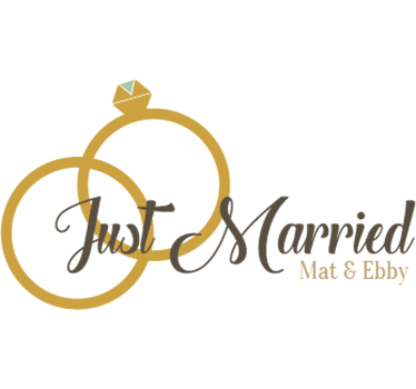 Decoratieve Just Married Muursticker - TenStickers