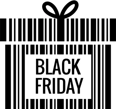 Sticker Black Friday Cadeau - TenStickers