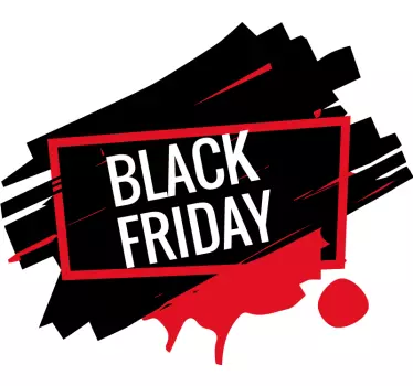 Muursticker Black Friday - TenStickers