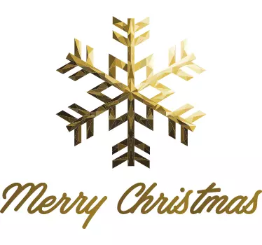 Muursticker Merry Christmas - TenStickers