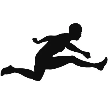 Atleet Sportsticker - TenStickers