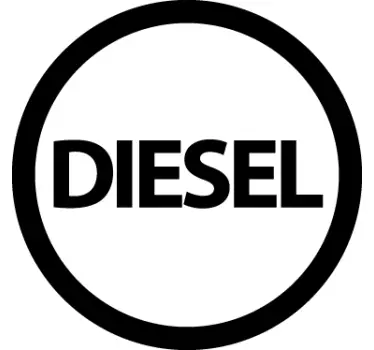 Auto Diesel sticker - TenStickers