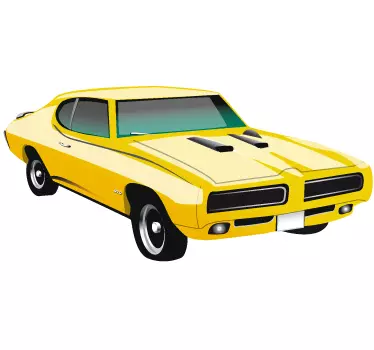 Auto Pontiac GTO - TenStickers