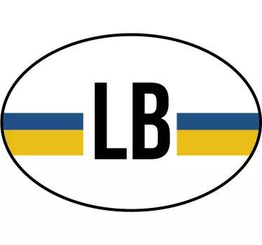 Autostickers vlag Limburg - TenStickers