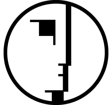 Bauhaus kunst sticker - TenStickers