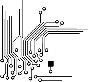 Elektrische platen connecties sticker - TenStickers