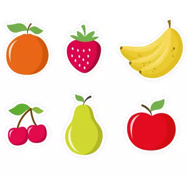 fruit soorten iphone sticker - TenStickers