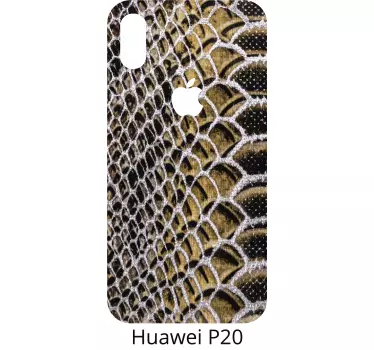 Gestructureerd natuurpatroon huawei sticker - TenStickers