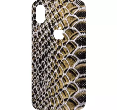 Iphone sticker slangenhuid oppervlak - TenStickers