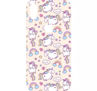 Iphone sticker unieke creatieve eenhoorns - TenStickers