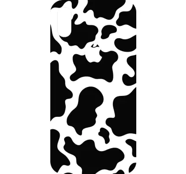 Iphone sticker zwart-wit patroon - TenStickers
