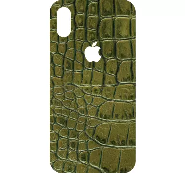 Iphone sticker van de krokodiltextuur - TenStickers