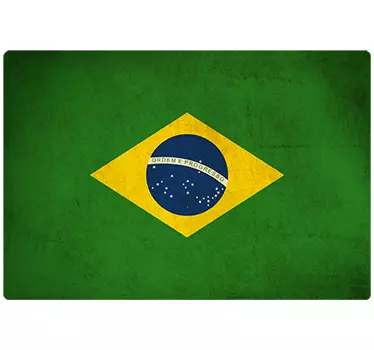 laptop sticker Brazilië - TenStickers