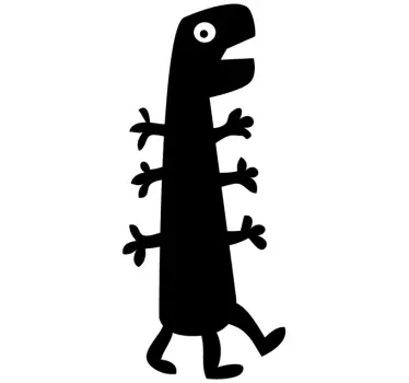 Monster sticker - TenStickers
