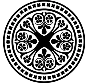 Muursticker Celtic rozet - TenStickers