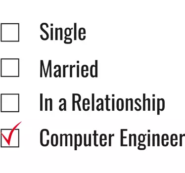Muursticker Computer Engineer - TenStickers