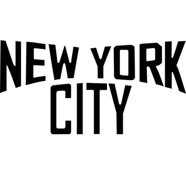 Muursticker New York City - TenStickers